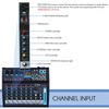 Pyle Bluetooth Studio Mixer (8-Channel) PMXU83BT